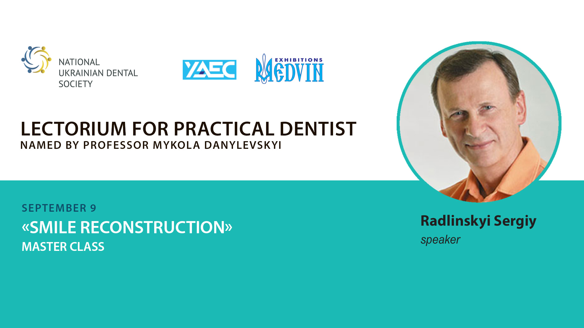 Master-class by Sergiy Radlinskyi "Tooth renewal  in occlusion"